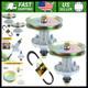 John Deere Tractor Spindle with Pulley and Belt 2 Pack
