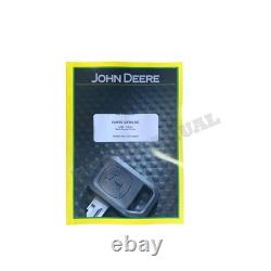 John Deere X500 Tractor Parts Catalog Manual Pc9524