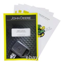 John Deere X590 Tractor Parts Catalog Manual +! Bonus