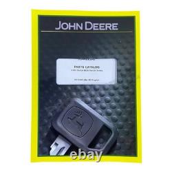 John Deere X590 Tractor Parts Catalog Manual +! Bonus