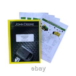 John Deere X748 Tractor Parts Catalog Manual +! Bonus