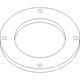 LVU11630 New Torsional Damper Spacer Fits John Deere Tractor 4200 4210 4300 4400