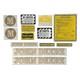 M Complete Set Vinyl Cut-Fits John Deere Tractor M 1947-1952