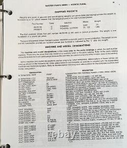 Master Parts Index MPI Manual For John Deere Ag Include New Gen Tractors Catalog