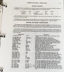 Master Parts Index MPI Manual For John Deere Ag Include New Gen Tractors Catalog