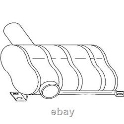 Muffler AL31492 Fits John Deere 1840 2040 2040S 2250 2350 2355 2450 2550 2555
