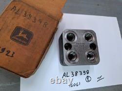NEW NOS TRACTOR PARTS John Deere AL38398 Valve Stack 2755, 2955, 2750, 2355