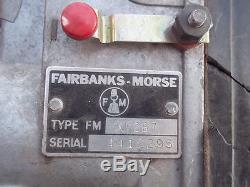 NOS Fairbanks Morse MAGNETO XF2B7 John Deere FM 4412295 2 cylinder