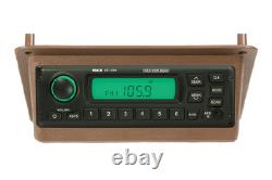 New Aftermarket Radio Kit withBrown Bezel Replacement for JOHN DEERE 50 Series