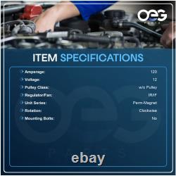 New Alternator For John Deere Tractor 5000-7000 Series 92-15, AL111676 AL114093