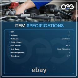 New Starter For John Deere Tractor 9330 9430 9430T 9530 9530T 9630 9630T 07-09