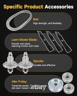 OCPTY 48 Lawn Mower Deck Rebuild Kit for John Deere Tractors