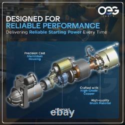 OEG Parts New Starter Compatible with John Deere Tractor Farm 4040 4050 4055