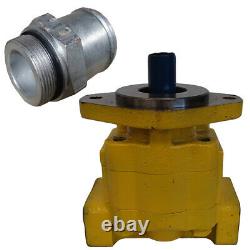 One Interchangeable Hydraulic Pump & Coupler Kit Fits John Deere Backhoe Models