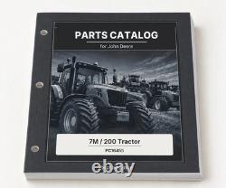 Parts Catalog fits John Deere 7M 200 Tractor PC16455