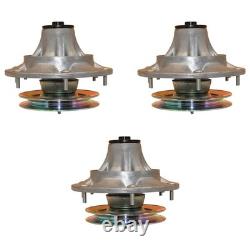 Qty 3 Spindle Assembly Fits John Deere Replaces AM124339