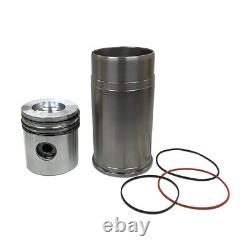 RE23160 Piston & Liner Kit, 404D -Fits John Deere Tractor