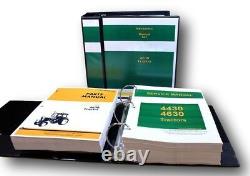 SERVICE MANUAL SET FOR JOHN DEERE 4630 TRACTOR REPAIR PARTS CATALOG SHOP 1645pg