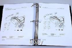 SERVICE MANUAL SET FOR JOHN DEERE 4630 TRACTOR REPAIR PARTS CATALOG SHOP 1645pg