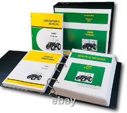 SERVICE PARTS OPERATORS MANUAL SET FOR JOHN DEERE 2940 TRACTOR SHOP 1190 pgs