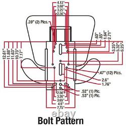 Seat Fits John Deere Tractor 1020 1030 1040 1120 1130 1140 1520 1530 1630