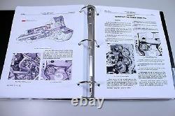 Service Manual For John Deere 4020 4000 Tractor Technical Parts Catalog Binder