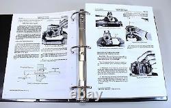 Service Manual For John Deere 4020 4000 Tractor Technical Parts Catalog Binder