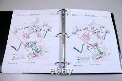 Service Manual For John Deere 4020 4000 Tractor Technical Parts Catalog Binder