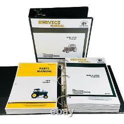 Service Manual Parts Catalog Set For John Deere 4040 Tractor Shop Book Overhaul