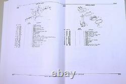 Service Manual Parts Catalog Set For John Deere 4040 Tractor Shop Book Overhaul