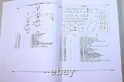 Service Manual Parts Catalog Set For John Deere 4040 Tractor Shop Book Overhaul