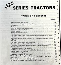 Service Manual Parts Catalog Set for John Deere 435 2-53 Diesel Tractors Repair