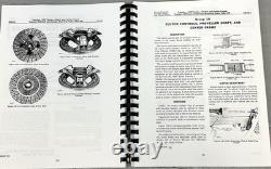Service Manual Parts Catalog Set for John Deere 435 2-53 Diesel Tractors Repair