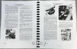 Service Manual Parts Catalog Set for John Deere 435 2-53 Diesel Tractors Repair