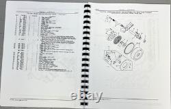 Service Manual Parts Catalog Set for John Deere 435 2-53 Diesel Tractors Repair