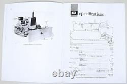 Service Manual Set For John Deere 1010 Crawler 612 Dozer Operators Parts Catalog