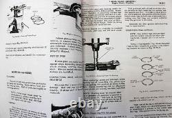 Service Manual Set For John Deere 1010 Crawler 612 Dozer Operators Parts Catalog