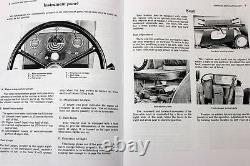 Service Manual Set For John Deere 1010 Gas Tractor Parts Operator Owners Repair