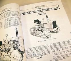 Service Manual Set For John Deere 2010 Crawler Tractor Parts Operators Repair