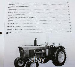 Service Manual Set For John Deere 4020 4000 Tractor Operators Tech Parts Catalog