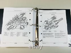 Service Manual Set For John Deere 650 750 Tractor Parts Catalog Tech Repair Book