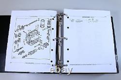 Service Manual Set For John Deere 850 950 1050 Tractor Parts Operators Catalog