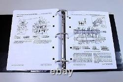 Service Manual Set For John Deere 850 950 1050 Tractor Parts Operators Catalog