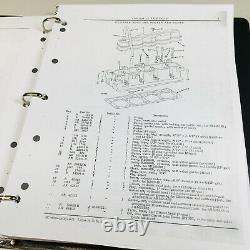 Service Operators Parts Manual Set For John Deere 3010 Tractor Gas Diesel Lp