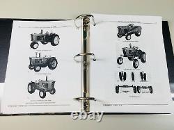 Service Operators Parts Manual Set For John Deere 3020 Tractor Sn Up To 123,000