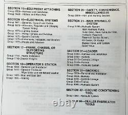 Service Parts Manual Set For John Deere 210C Backhoe Loader Tractor Catalog JD