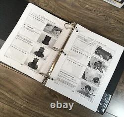 Service Parts Manual Set For John Deere 210C Backhoe Loader Tractor Catalog JD