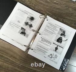 Service Parts Manual Set For John Deere 210C Backhoe Loader Tractor Catalog JD