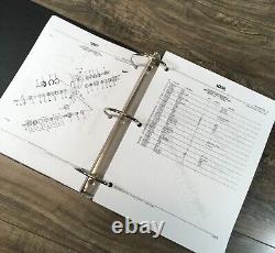 Service Parts Manual Set For John Deere 210C Backhoe Loader Tractor Catalog JD