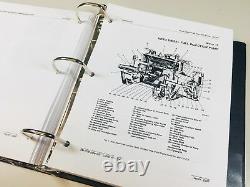 Service Parts Manual Set For John Deere 2940 Tractor Shop Book Catalog Repair